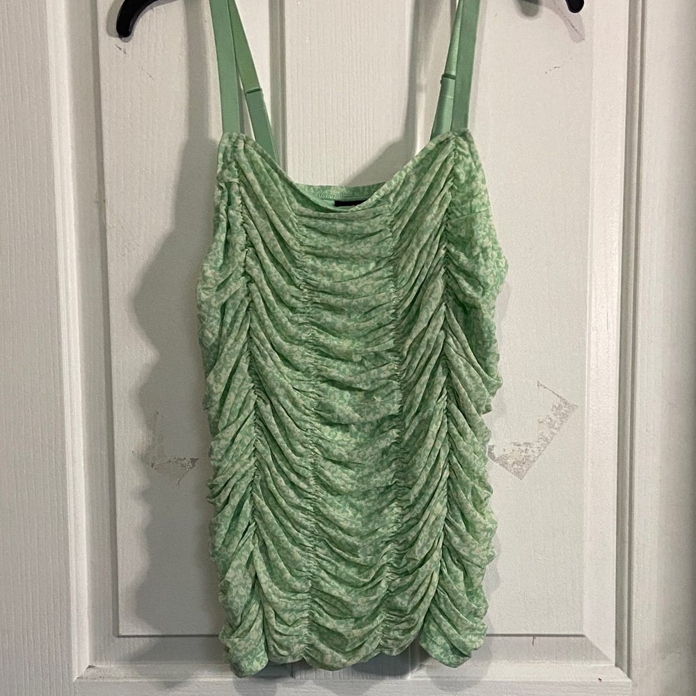 Torrid Mint Green Mesh Tank Top